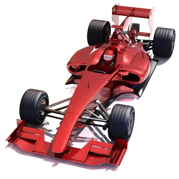 3d model generic car - Generic Formula 1 car by Giimann